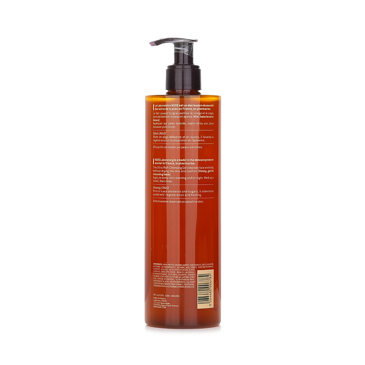 Nuxe Ultra bohat&yacute; čistic&iacute; gel na obličej a tělo (such&aacute; a citliv&aacute; pleť) 400ml/13.5oz