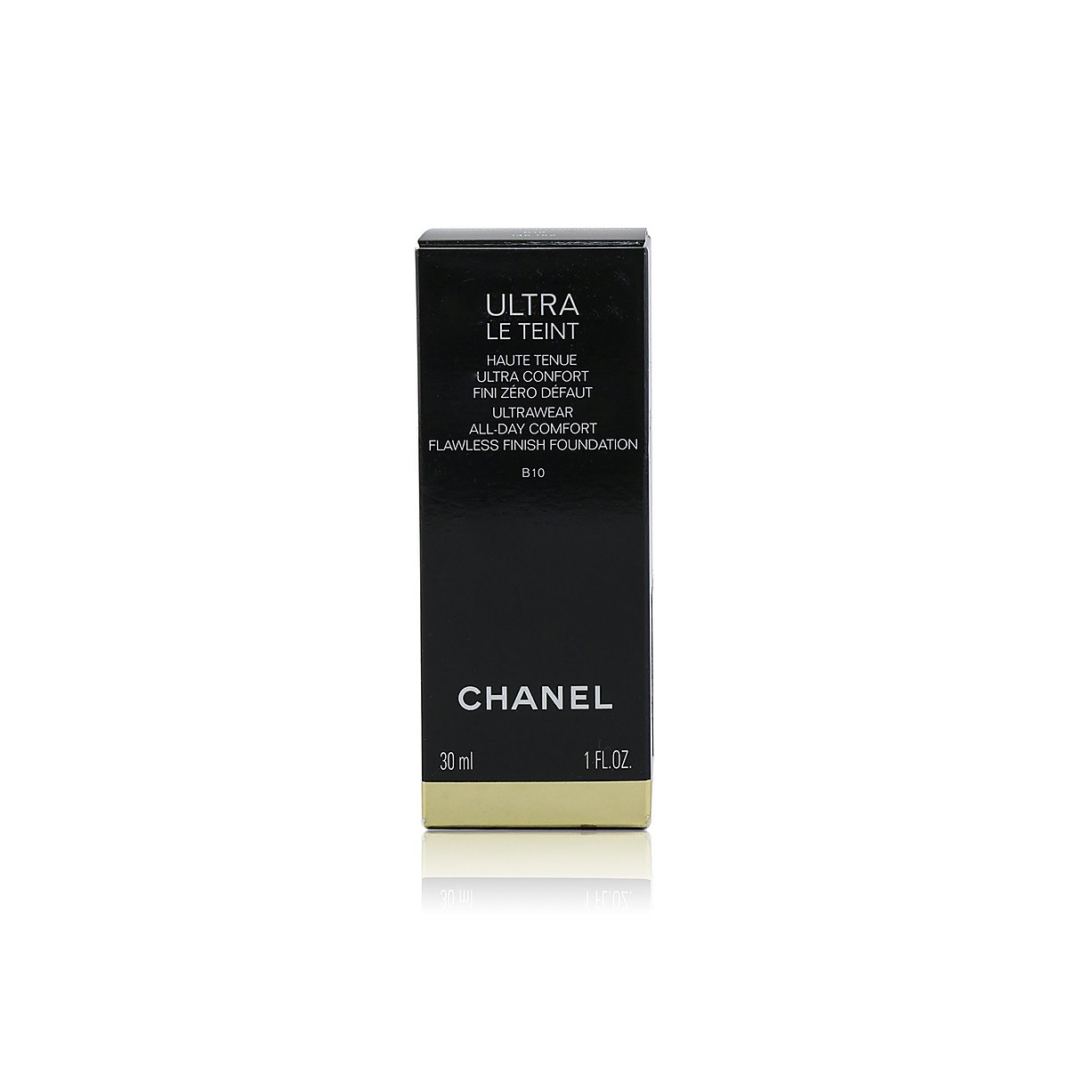 Chanel Ultra Le Teint Ultrawear All Day Comfort Flawless Finish Foundation B10 30ml/1oz