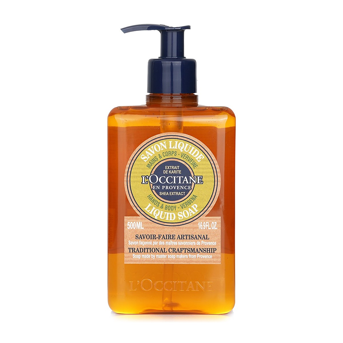 L'Occitane صابون سائل بالخزامى لليدين والجسم 500ml/16.9oz