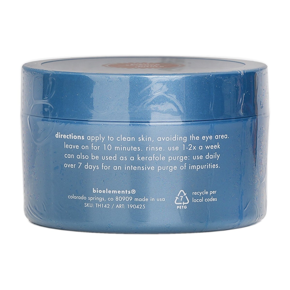 Bioelements Kerafole - 10-Minute Deep Purging Facial Mask - For All Skin Types, Except Sensitive 73ml/2.5oz