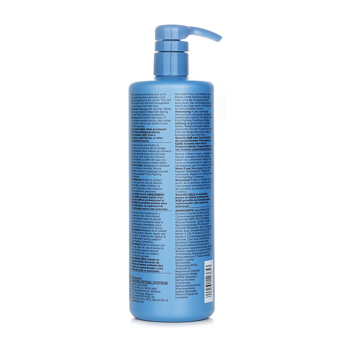 Paul Mitchell Spring Loaded Frizz-Fighting Shampoo (Cleanses Curls, Tames Frizz) 710ml/24oz