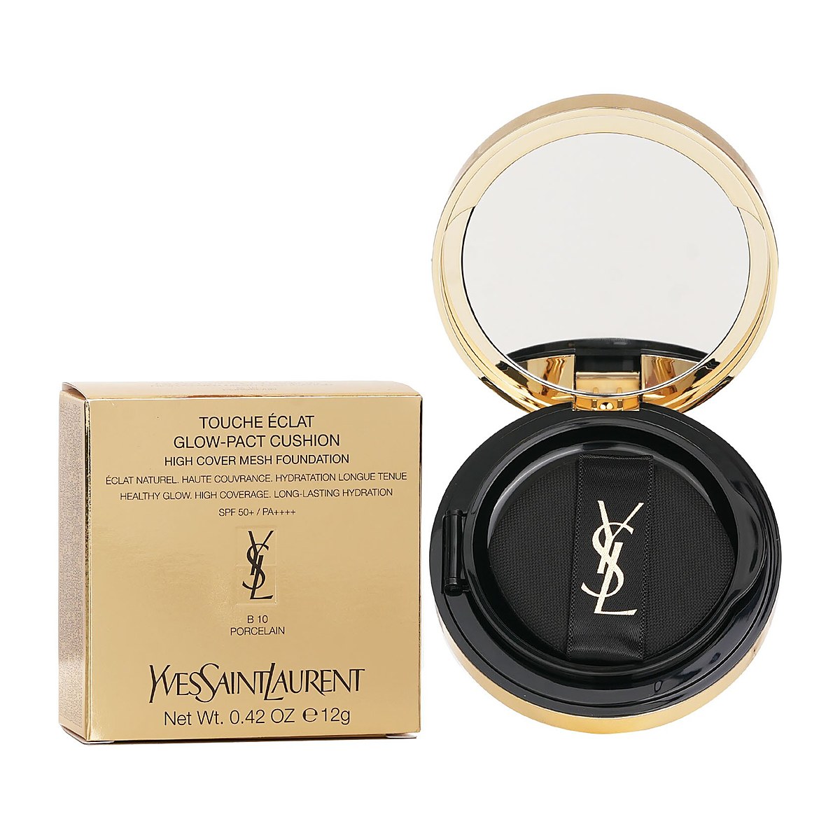 Yves Saint Laurent Touche Eclat Glow Pact Cushion B10 Porcelain 12g/0.42oz