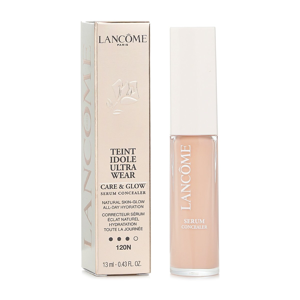 Lancome Teint Idole Ultra Wear Care & Glow Serum Concealer 120N 13ml/0.43oz