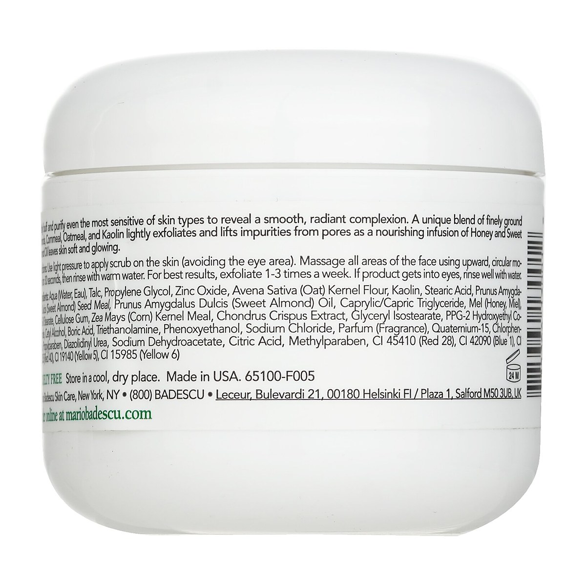 Mario Badescu Almond & Honey Non-Abrasive Face Scrub 113ml