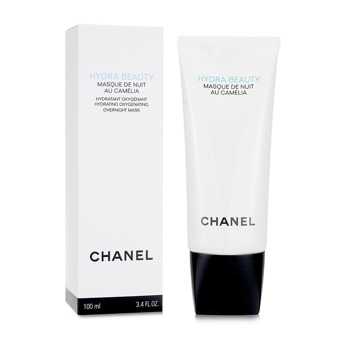 Chanel Hydra Beauty Masque De Nuit Au Camelia Hydratačn&iacute; okysličuj&iacute;c&iacute; nočn&iacute; maska 100ml/3.4oz