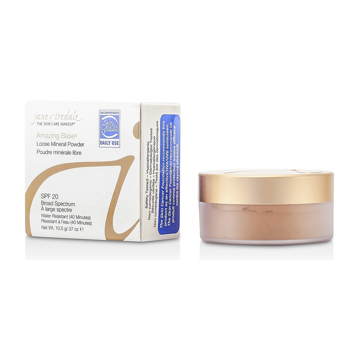 Jane Iredale Amazing Base Loose Mineral Bedak SPF 20 Amber 10.5g/0.37oz