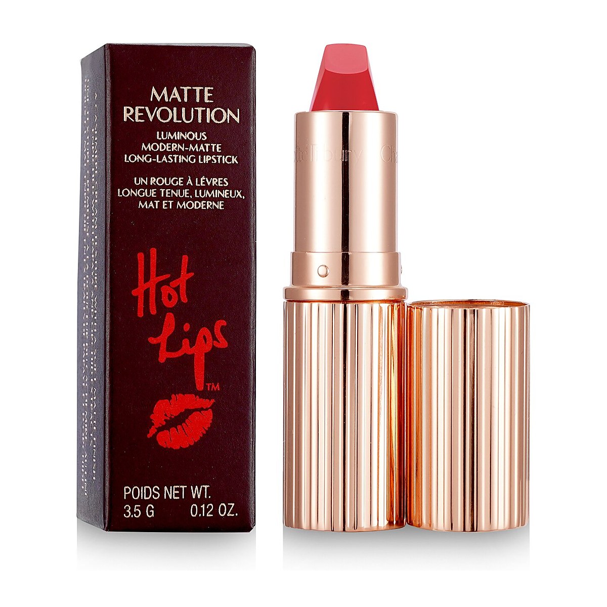 Charlotte Tilbury Hot Lips Lipstick Carina's Love 3.5g/0.12oz