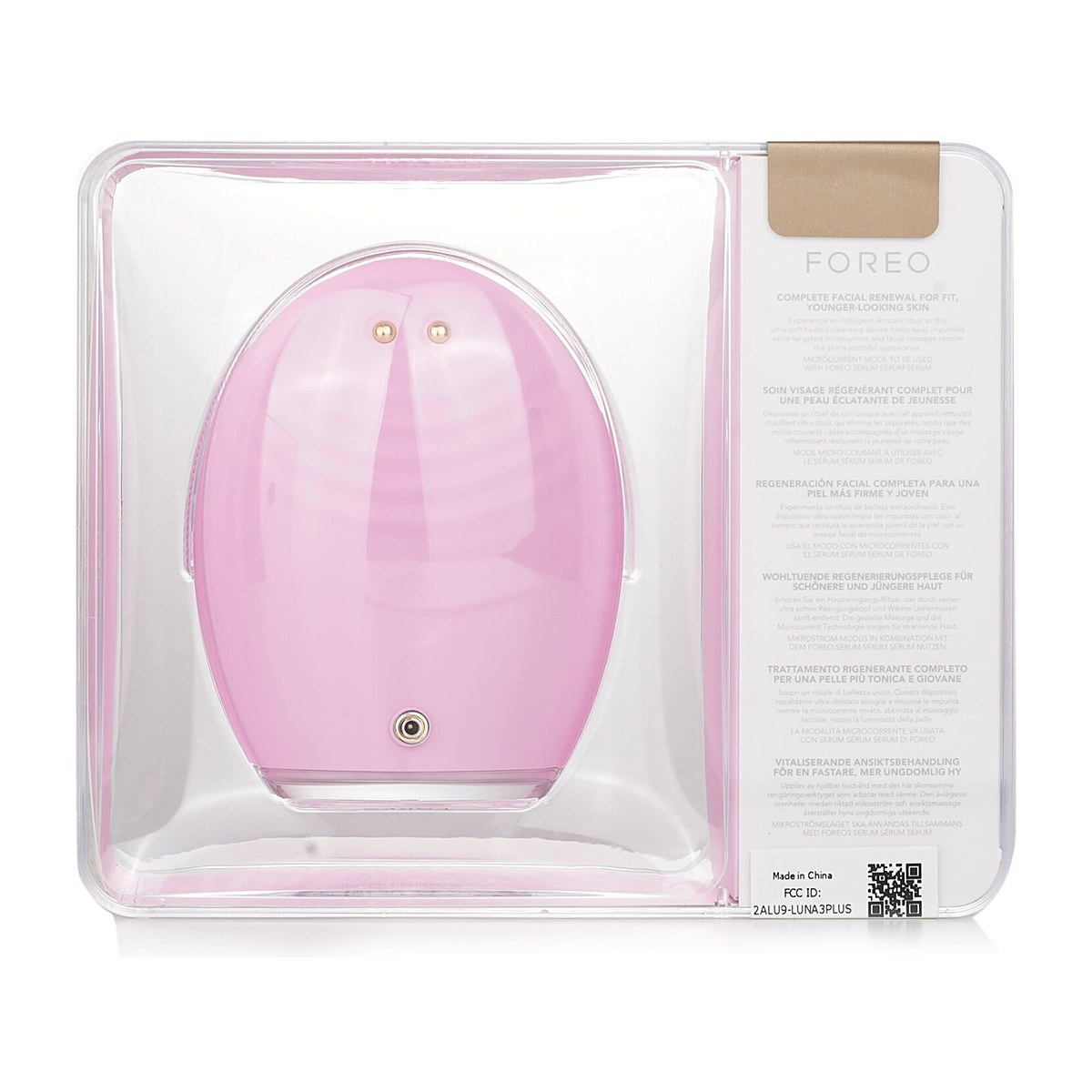 FOREO Luna 3 Plus Thermo Facial Cleansing & Firming Massager (Normal Skin) 1pcs
