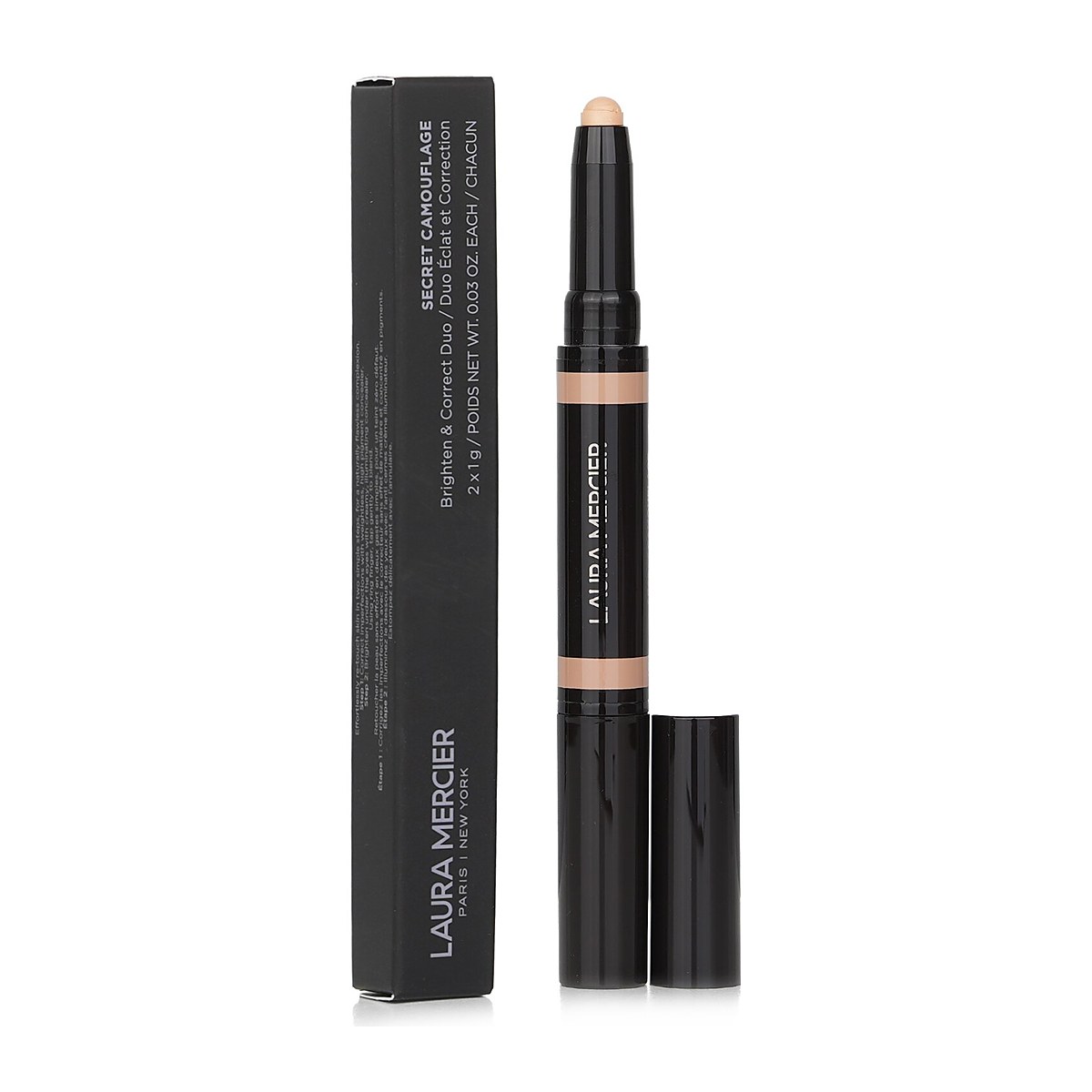 Laura Mercier Secret Camouflage Brighten & Correct Duo 1N Fair With Neutral Undertones 2x1g/0.03oz