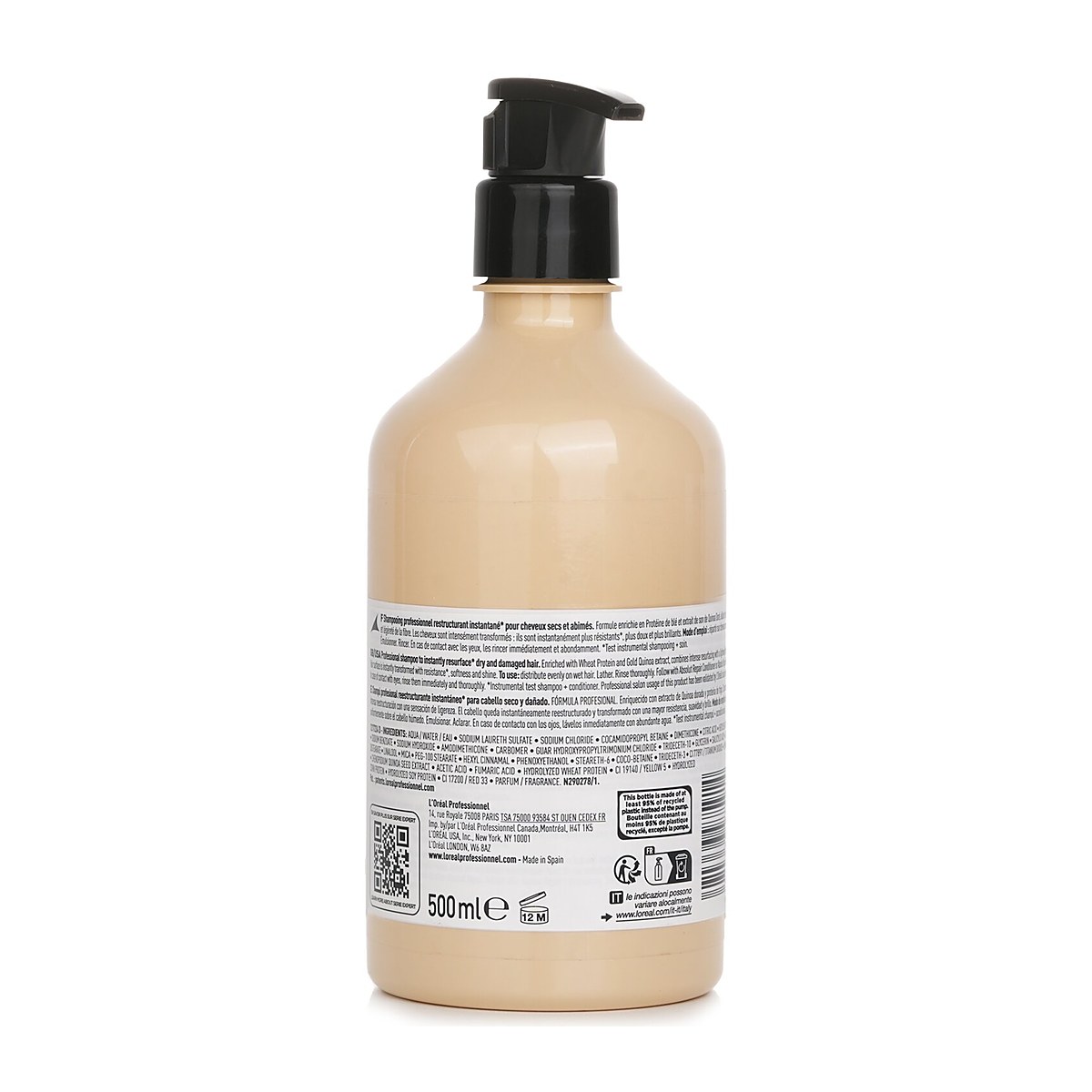 L'Oreal Professionnel Serie Expert - 绝对修复金藜麦+蛋白质即时换肤洗发露 500ml/16.9oz