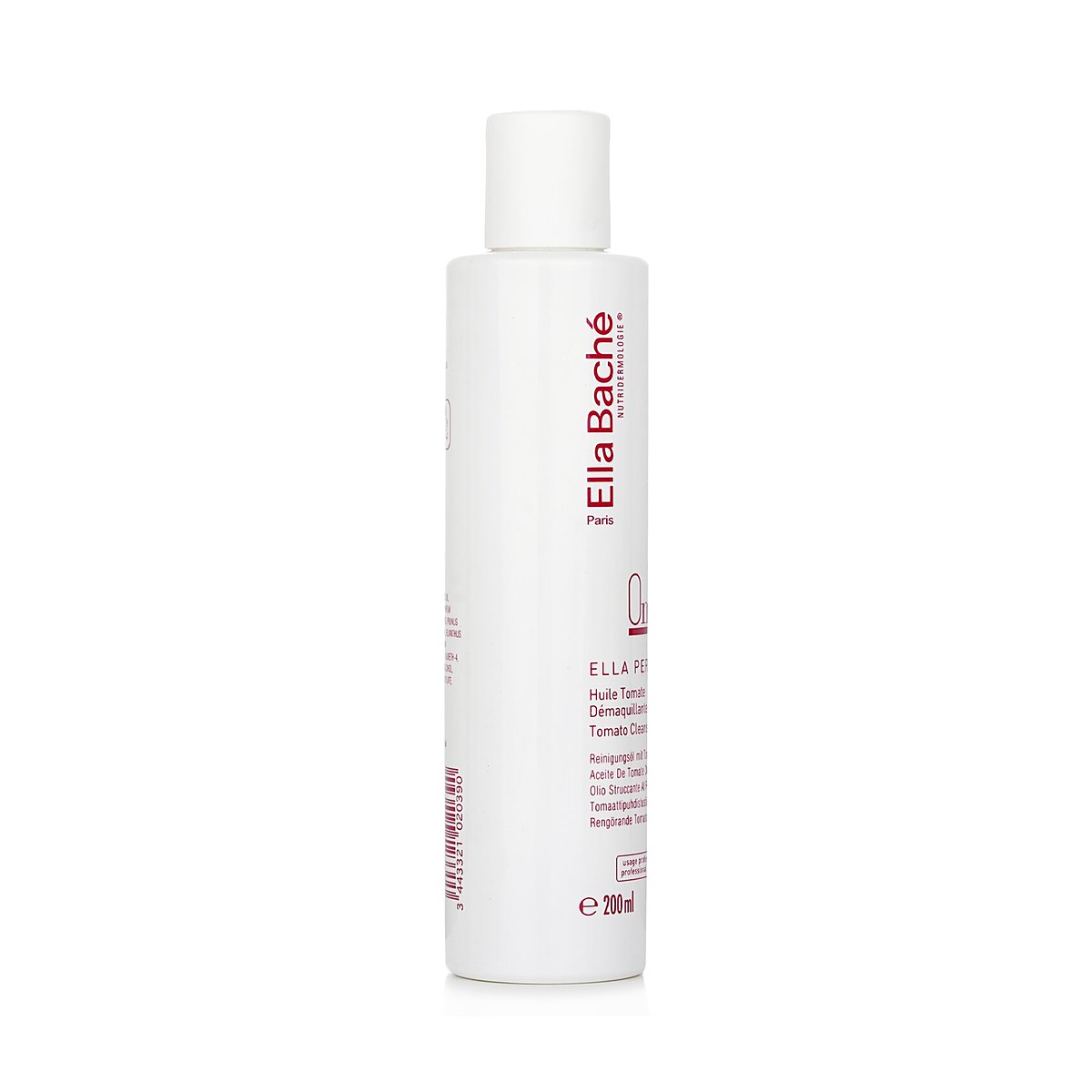 Ella Bache Olejk do mycia twarzy Tomato Cleansing Oil for Face & Eyes, Long-Wearing Make-Up 200ml/6.76oz