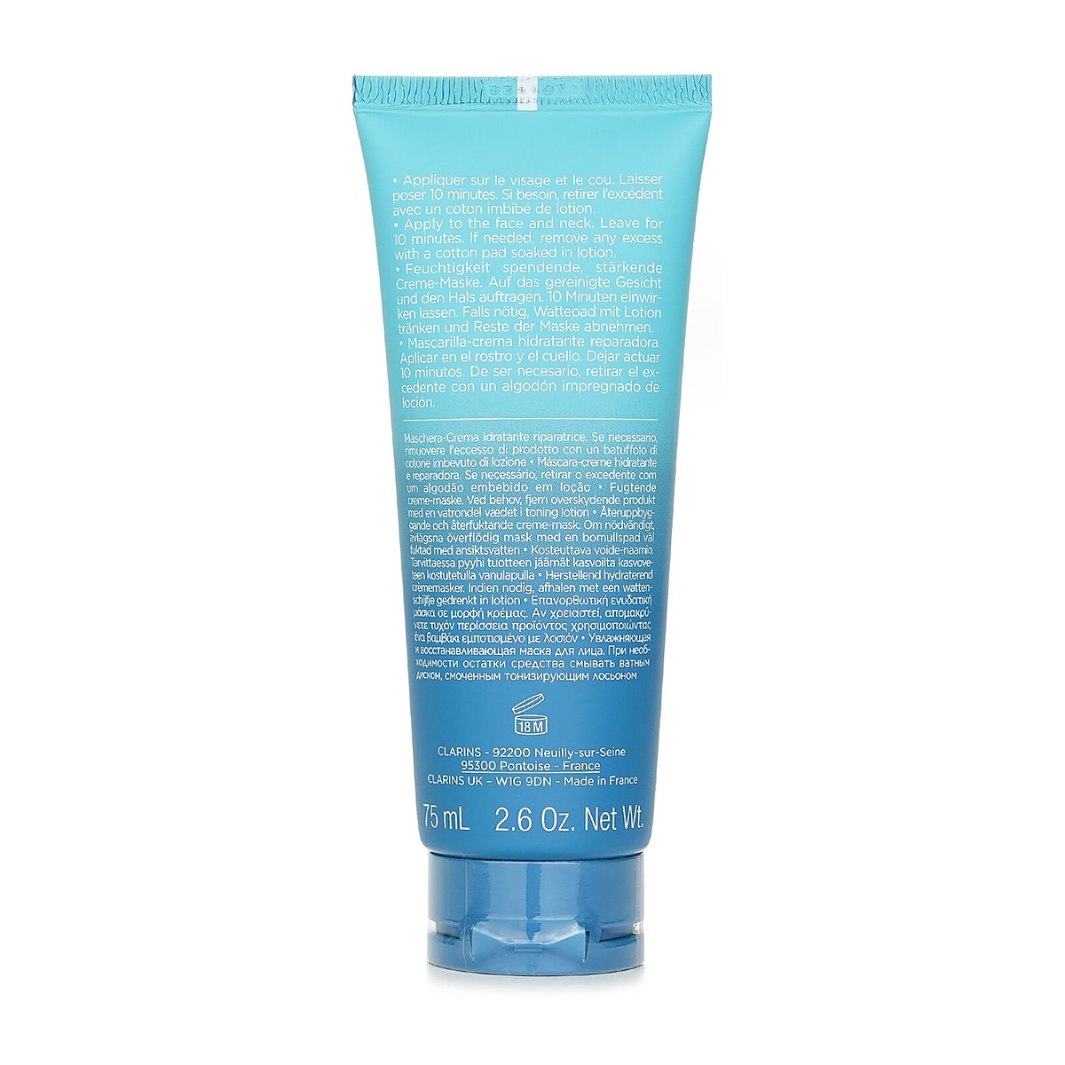 Clarins Hydra Essentiel Moisturizes And Quenches Restoring Cream Mask 75ml