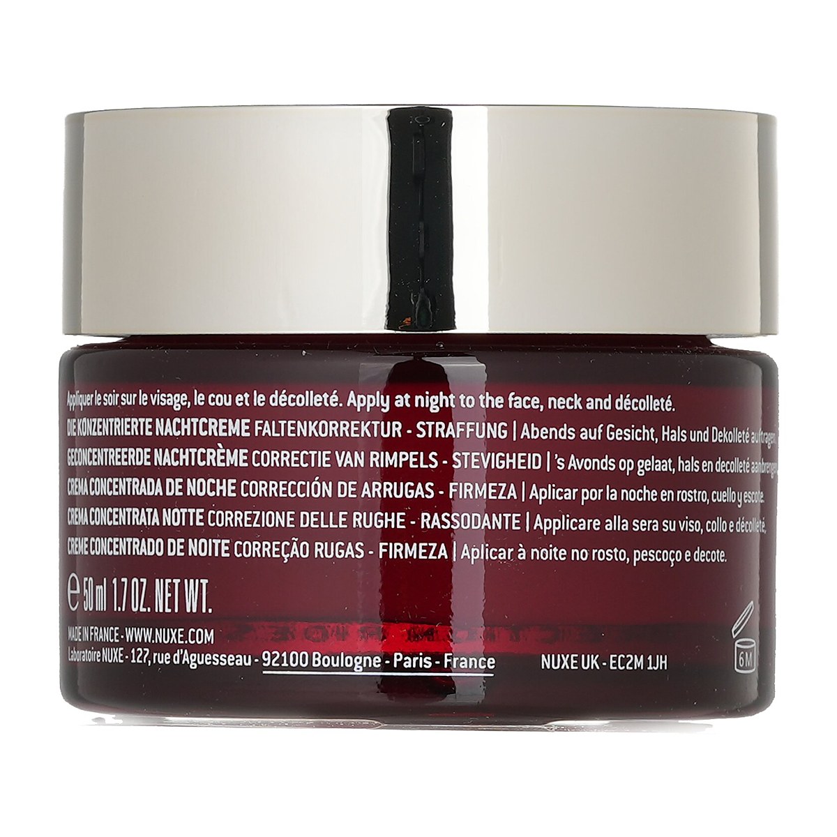 Nuxe Koncentrovan&yacute; nočn&iacute; kr&eacute;m pro korekci vr&aacute;sek Merveillance Lift 50ml/1.7oz