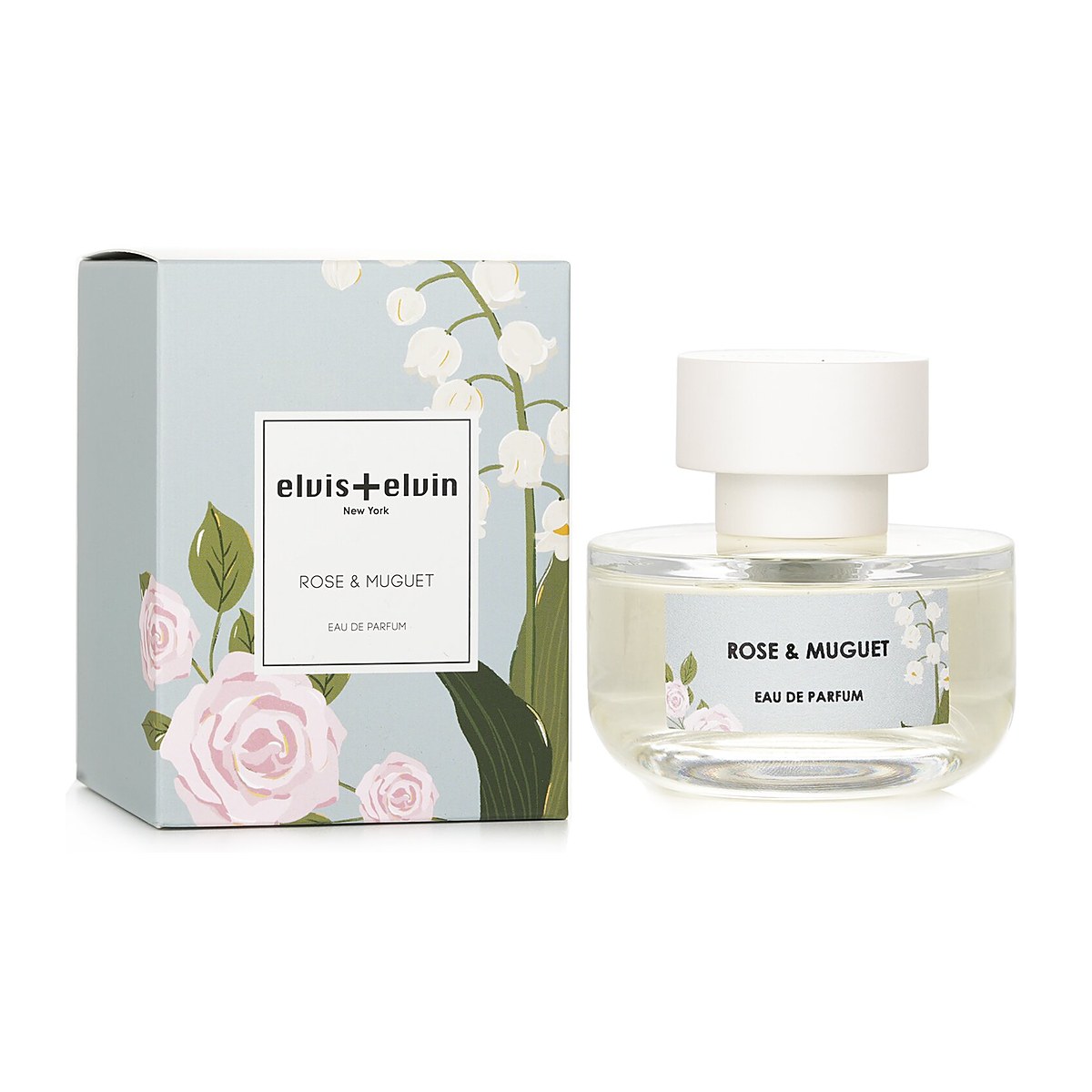 Elvis + Elvin Rose & Muguet Eau De Parfum Spray 48ml/1.6oz