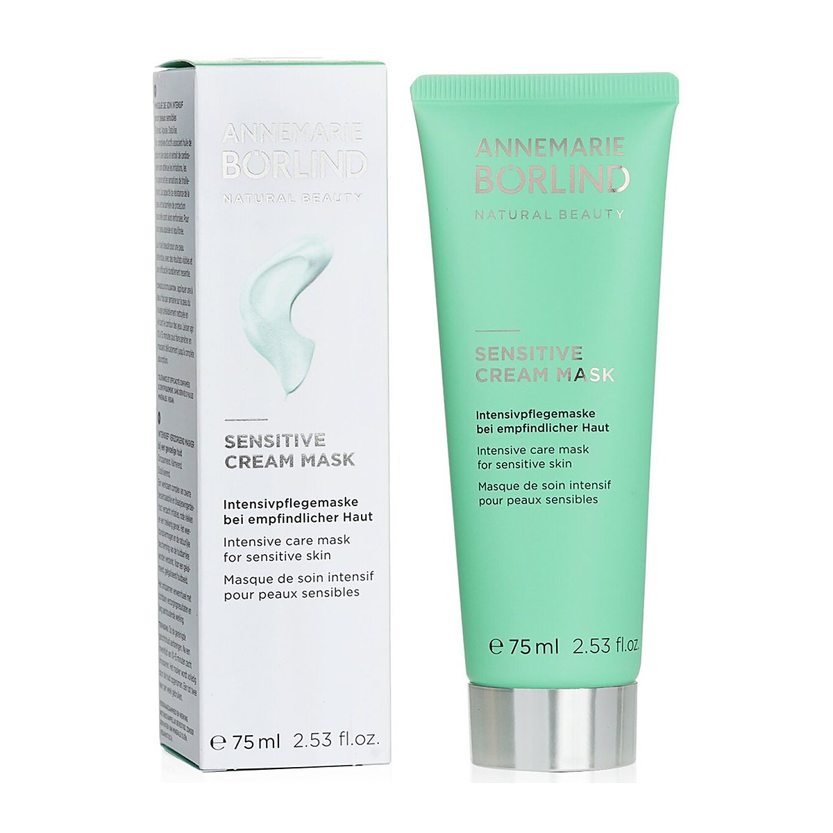 Annemarie Borlind Sensitive Cream Mask - M&aacute;scara de cuidado intensivo para pele sens&iacute;vel 75ml/2.53oz