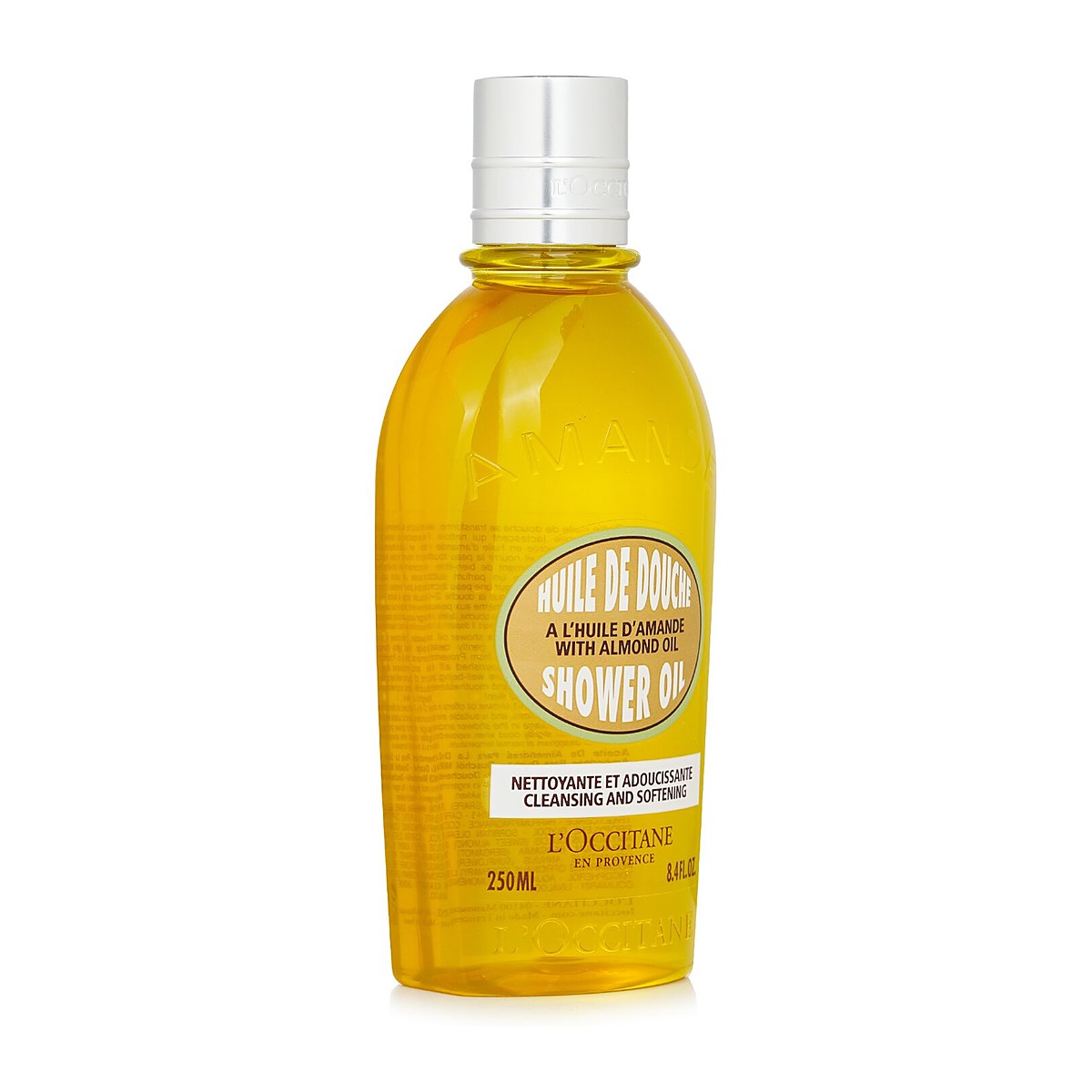 L'Occitane Lo&ccedil;&atilde;o de limpeza de Am&ecirc;ndoas & &oacute;leo de banho calmante 250ml/8.4oz