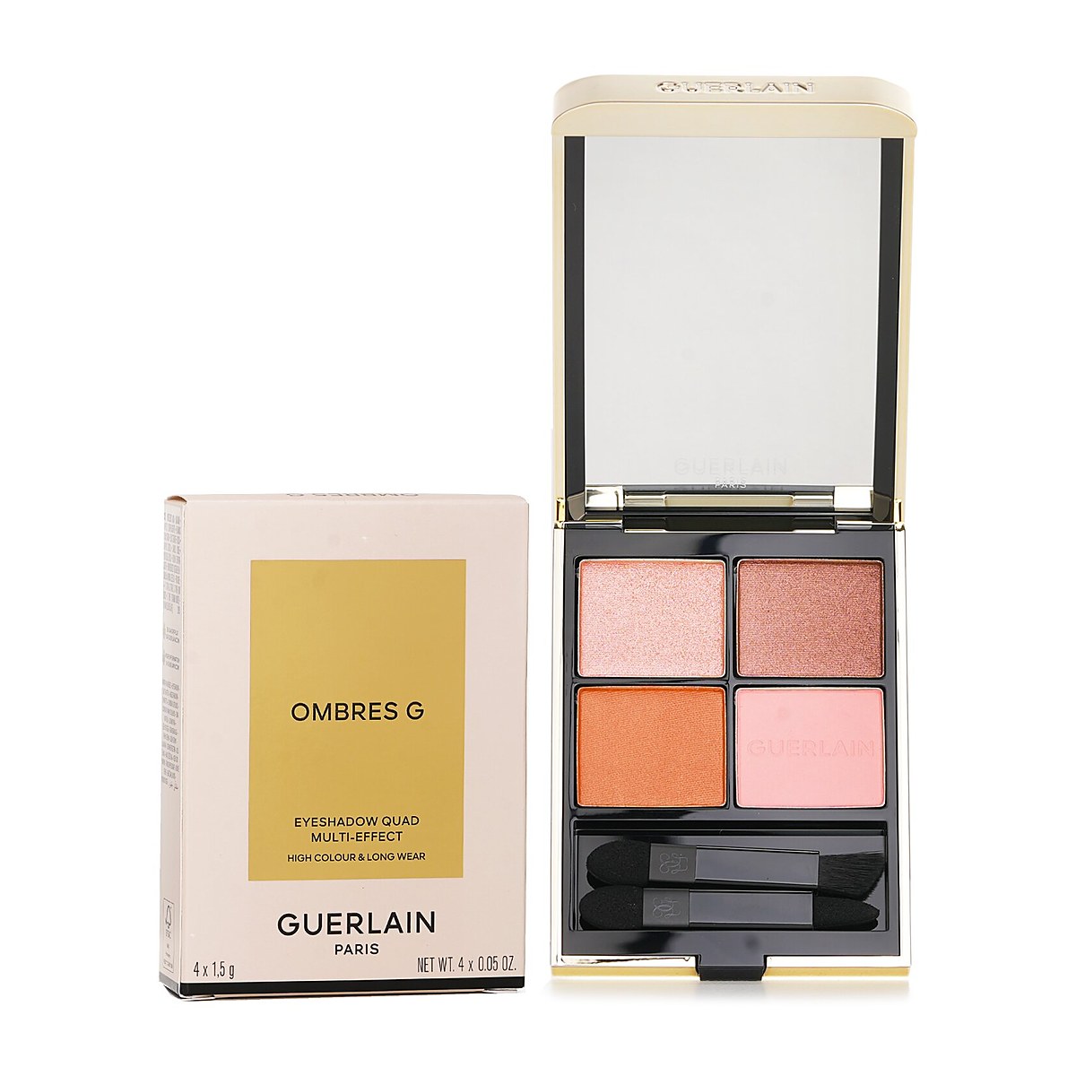 Guerlain Ombres G 4 Colours Eyeshadow Palette 129 Honey Amber 4 x 1.5g