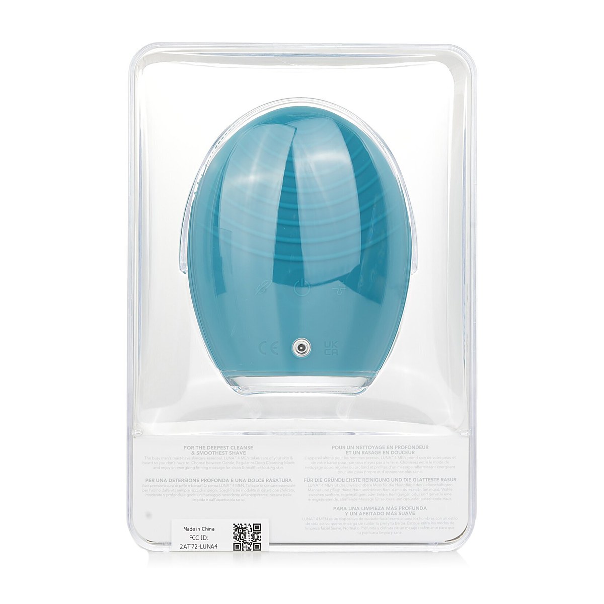 FOREO Luna 4 Men 2-合1 智能净透紧致洁面仪 1pcs
