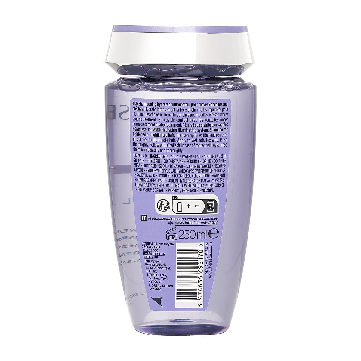 Kerastase Blond Absolu Bain Lumiere Hydrating Illuminating Shampoo (Lightened or Highlighted Hair) 250ml/8.5oz
