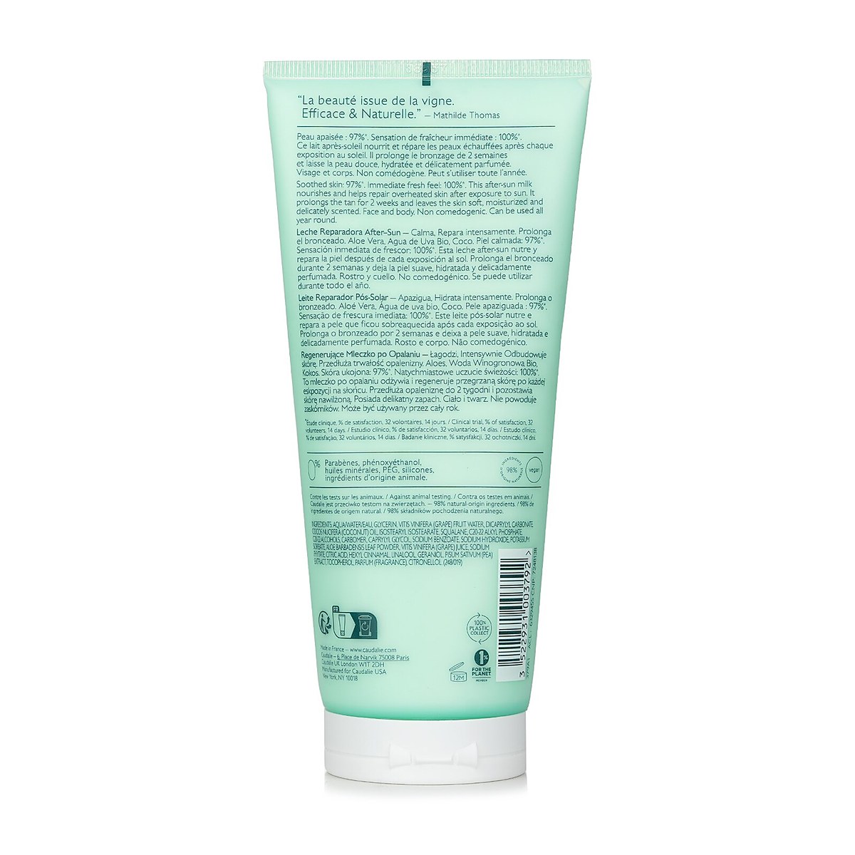 Caudalie Vinosun Protect After-Sun Repairing Lotion 200ml/6.7oz