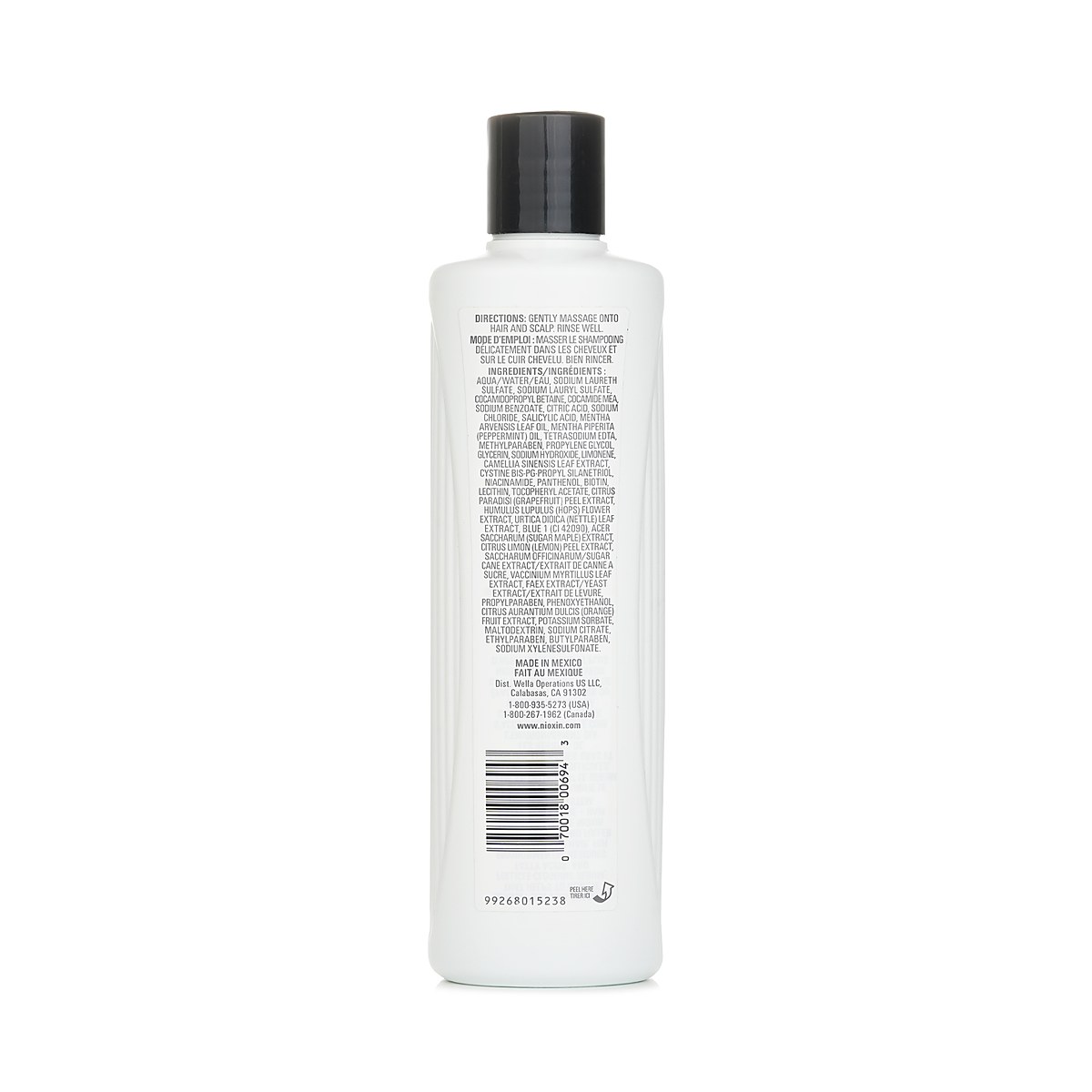 Nioxin Derma Purifying System 1 Cleanser Shampoo (Naturlig h&aring;r, mild h&aring;rtap) 300ml/10.1oz