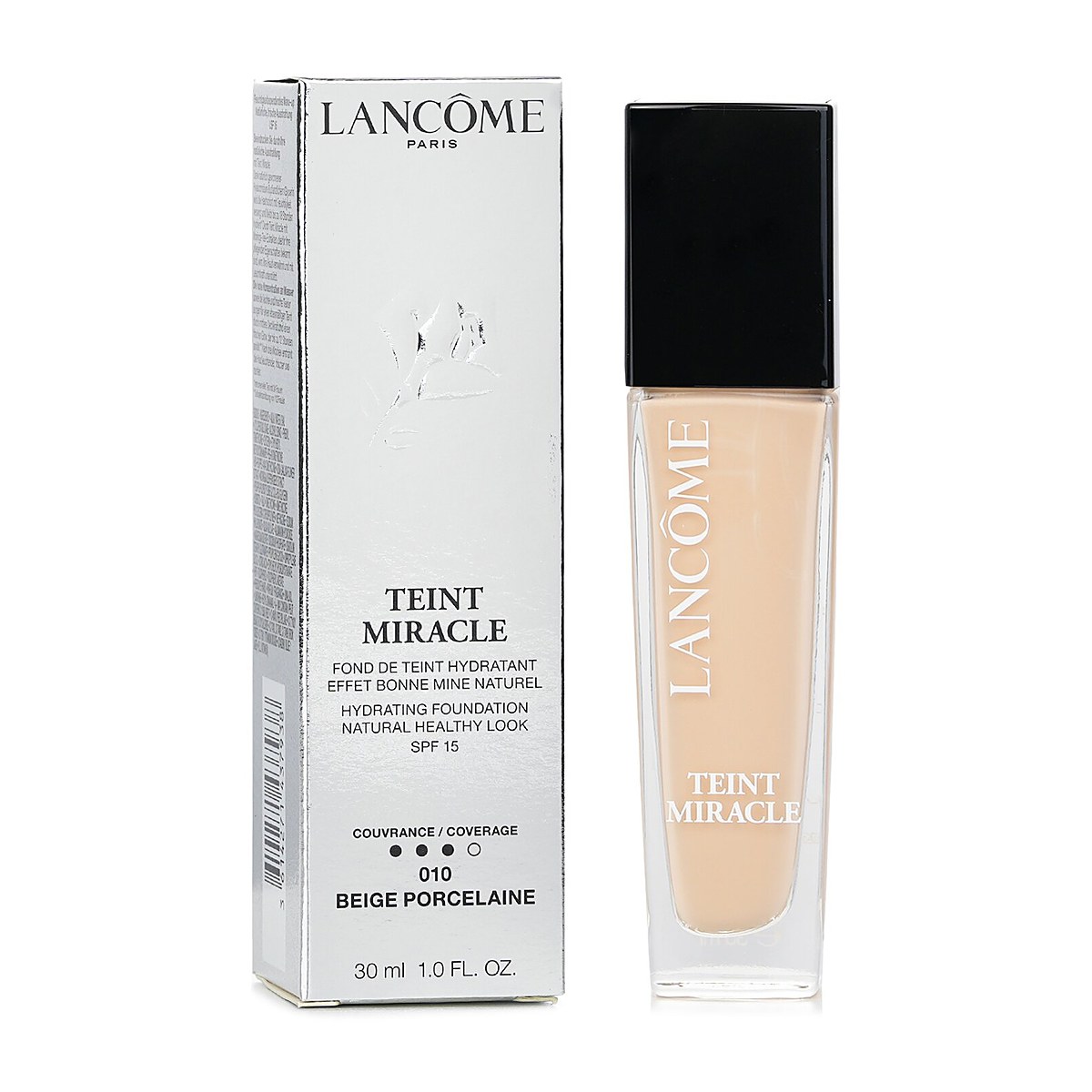 Lancome 뗑 미라클 하이드레이팅 파운데이션 010 30ml/1oz