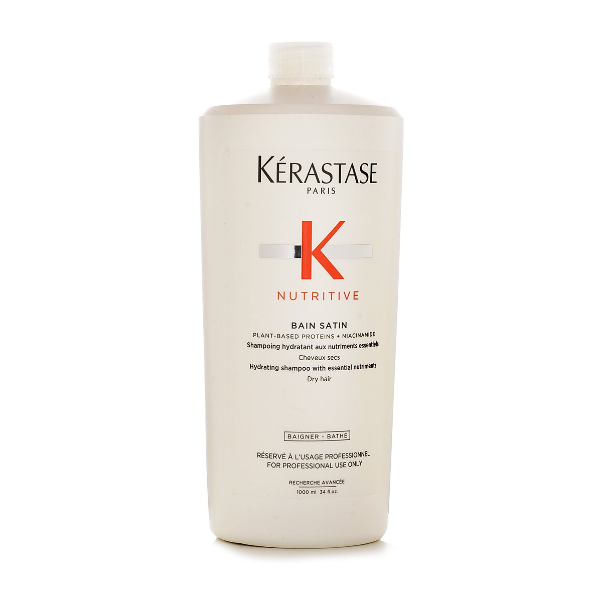Kerastase Nutritive Bain Satin 滋养浴发乳 (适用于干燥头发) 1000ml/34oz