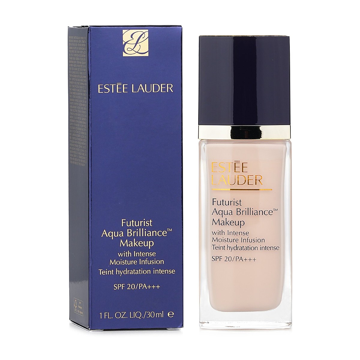 Estee Lauder フューチャリスト アクア ブリリアンス メイクアップ SPF20 1C0 Cool Porcelain 30ml/1oz