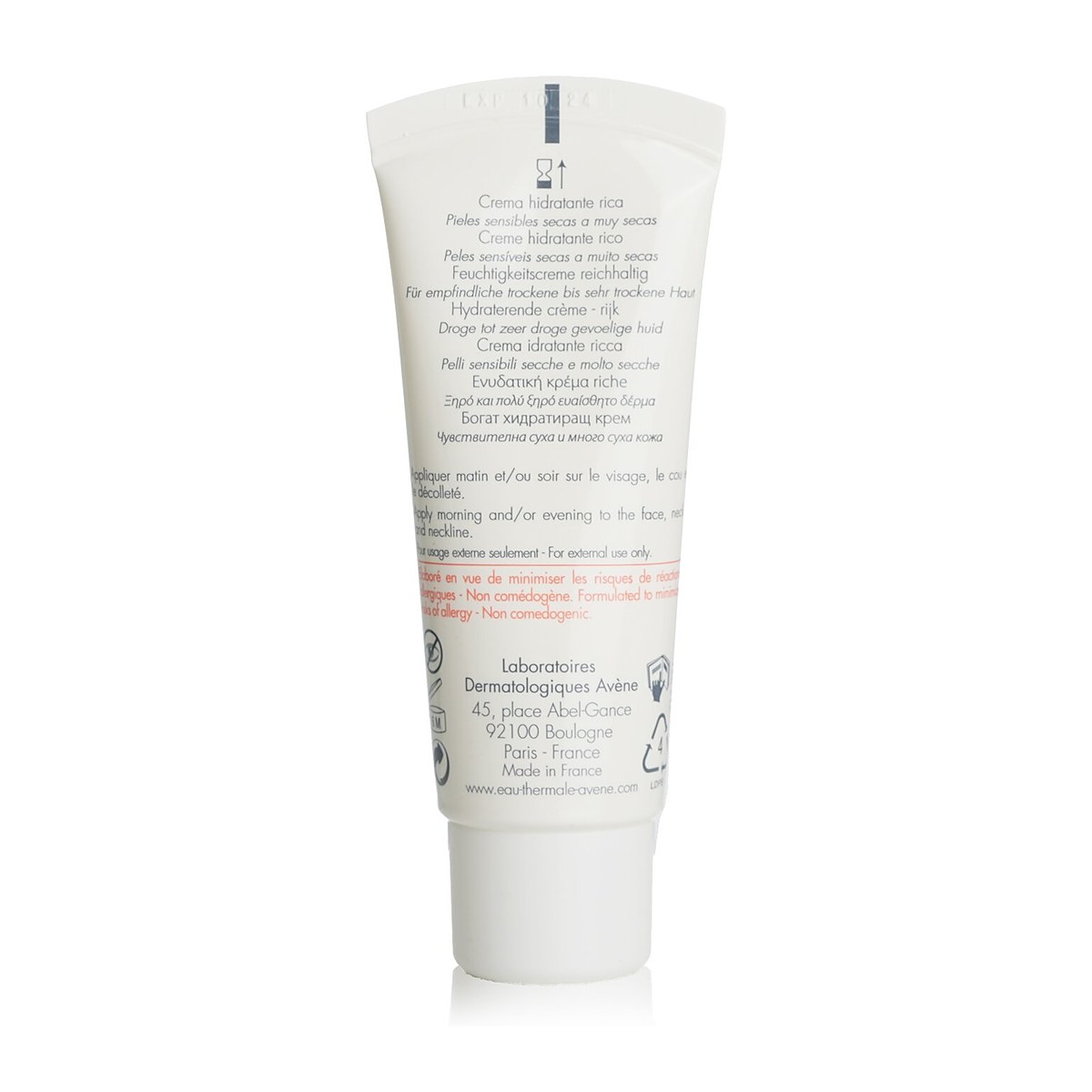 Avene Hydrance Rich Hydrating Cream - For Dry to Very Dry Sensitive Skin 40ml/1.3oz