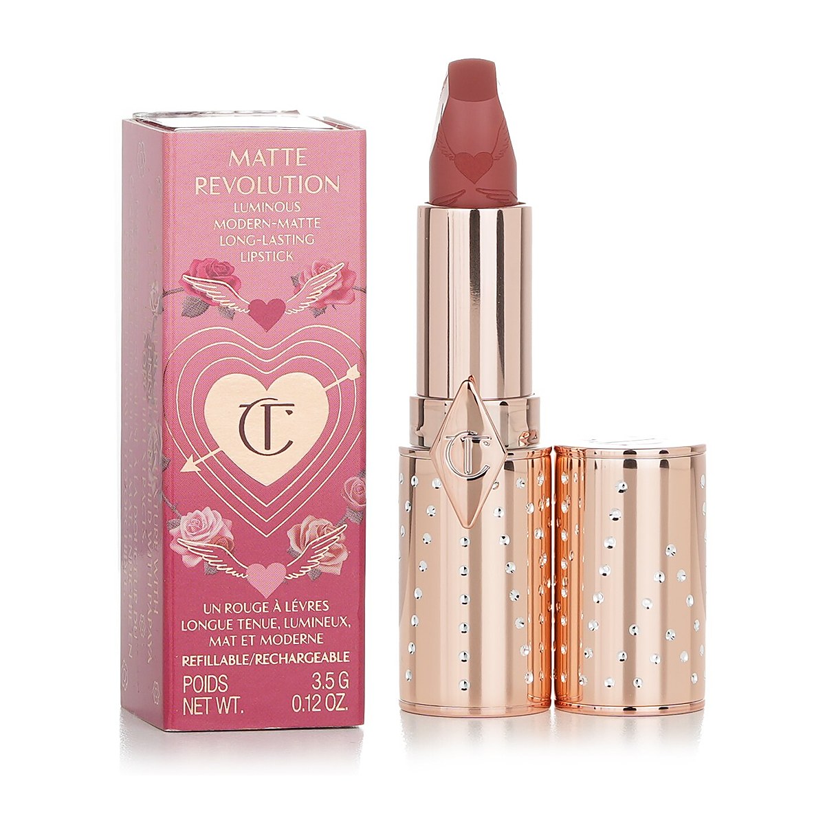 Charlotte Tilbury Matt Revolution P&aring;fyllbar Leppestift (Look Of Love# Mrs Kisses Mrs Kisses 3.5g/0.12oz