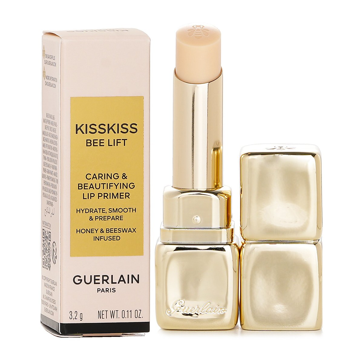 Guerlain Prebase de labios KissKiss Bee Lift que cuida y embellece 3.2g