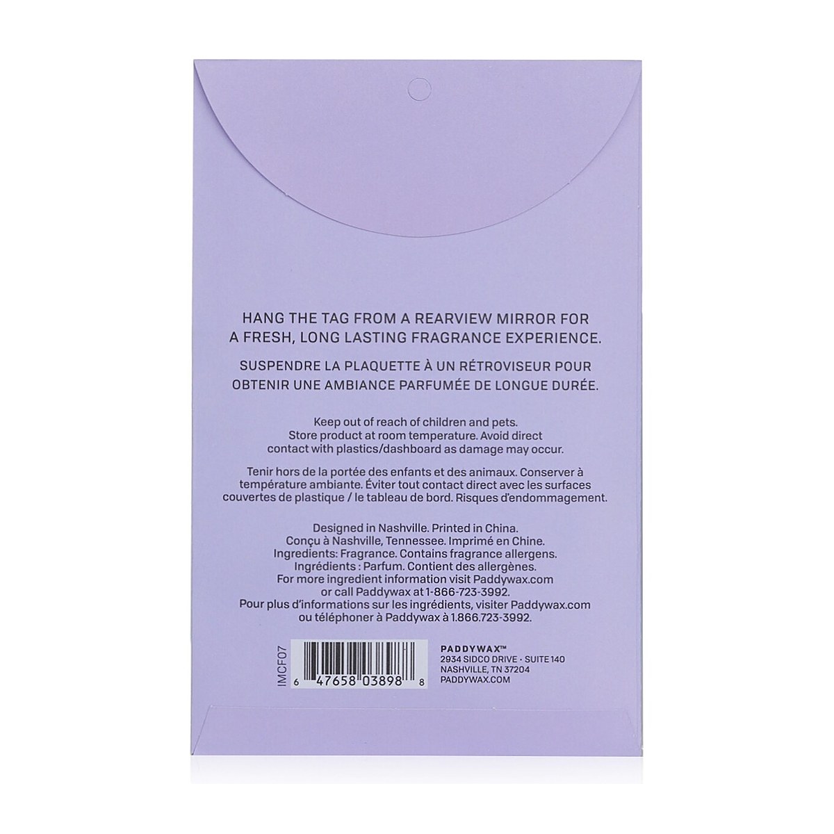 Paddywax Impressions Bilduft - Fingre Krysset 2packs