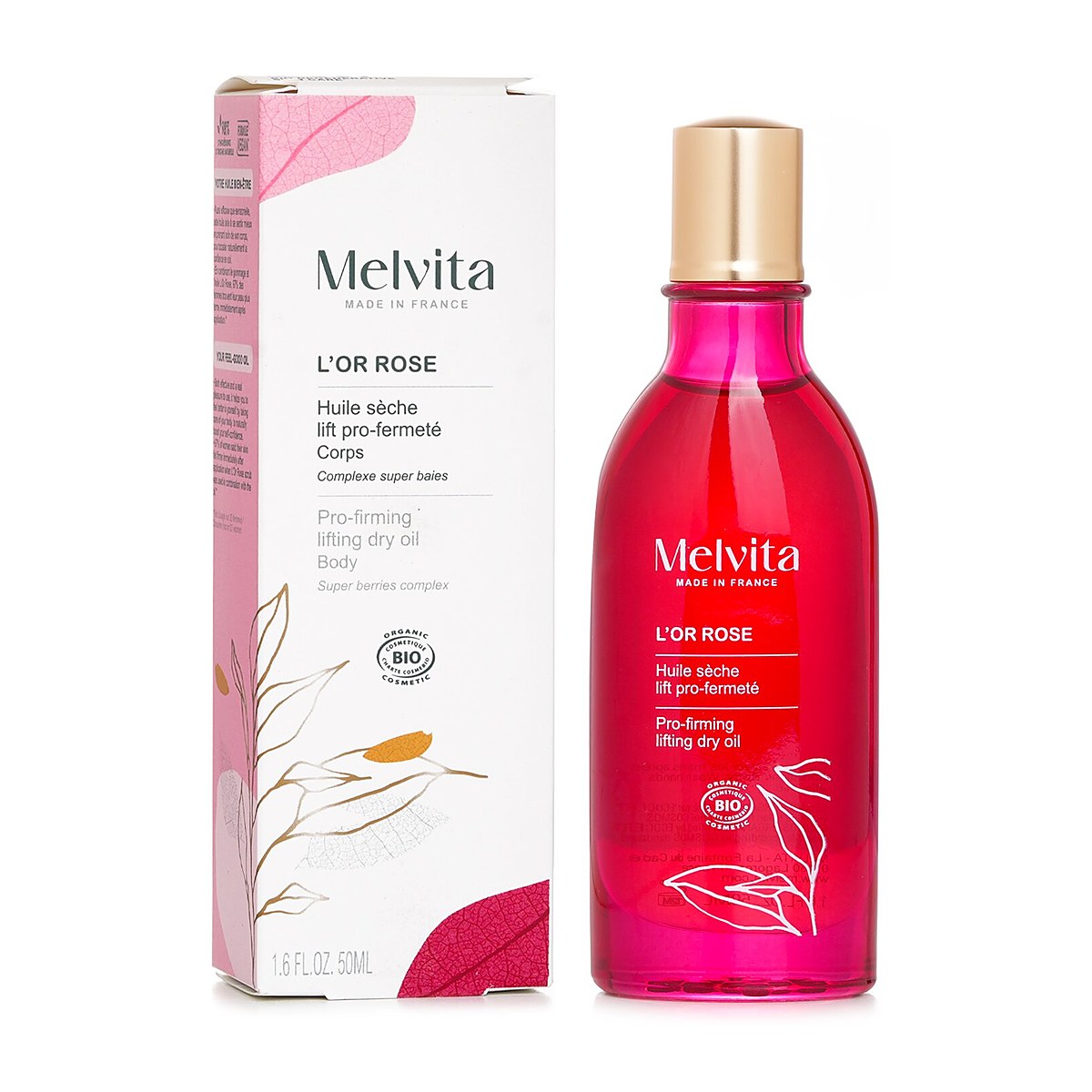 Melvita L'Or Rose Pro Firming Lifting Dry Oil (Body) 50ml