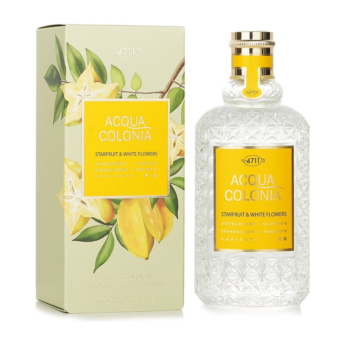 4711 Acqua Colonia Starfruit & White Flowers Eau De Cologne Spray 170ml/5.7oz