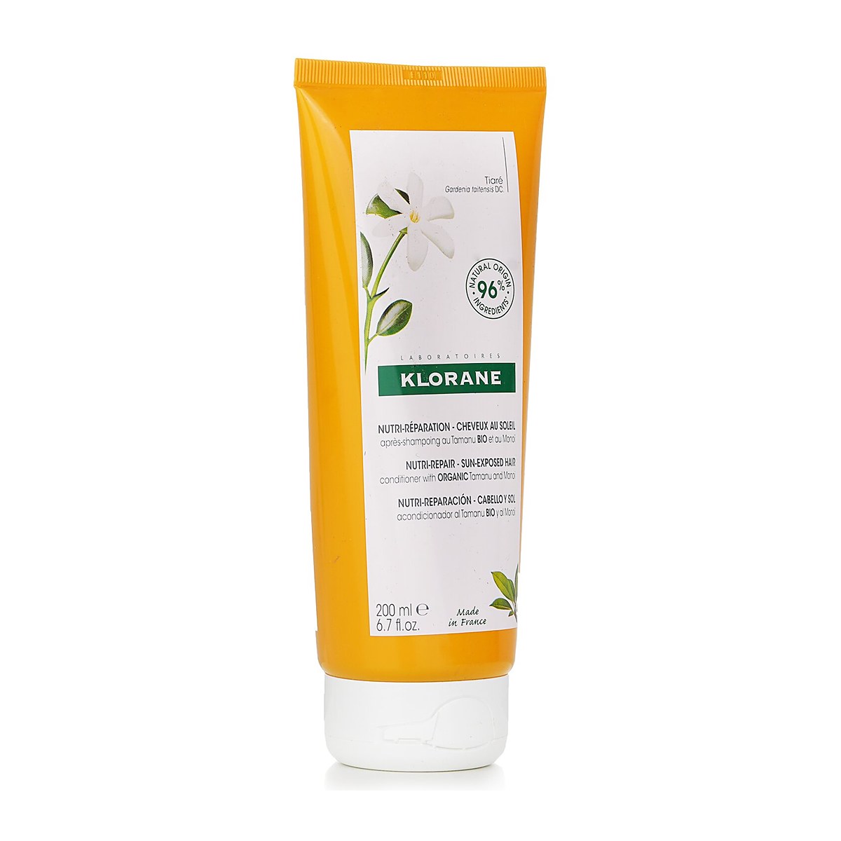 Klorane Balsam med Organisk Tamanu og Monoi (N&aelig;ringsreparasjon for Solutsatt H&aring;r) 200ml/6.7oz
