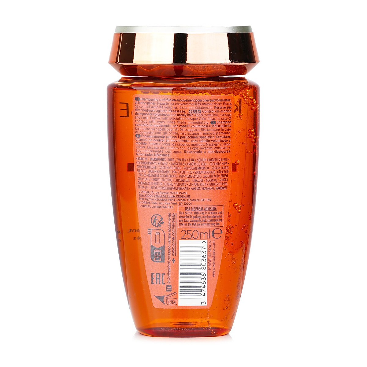 Kerastase Discipline Bain Oleo-Relax Control-In-Motion 放松舒缓运动洗发露（蓬松发质） 250ml/8.5oz