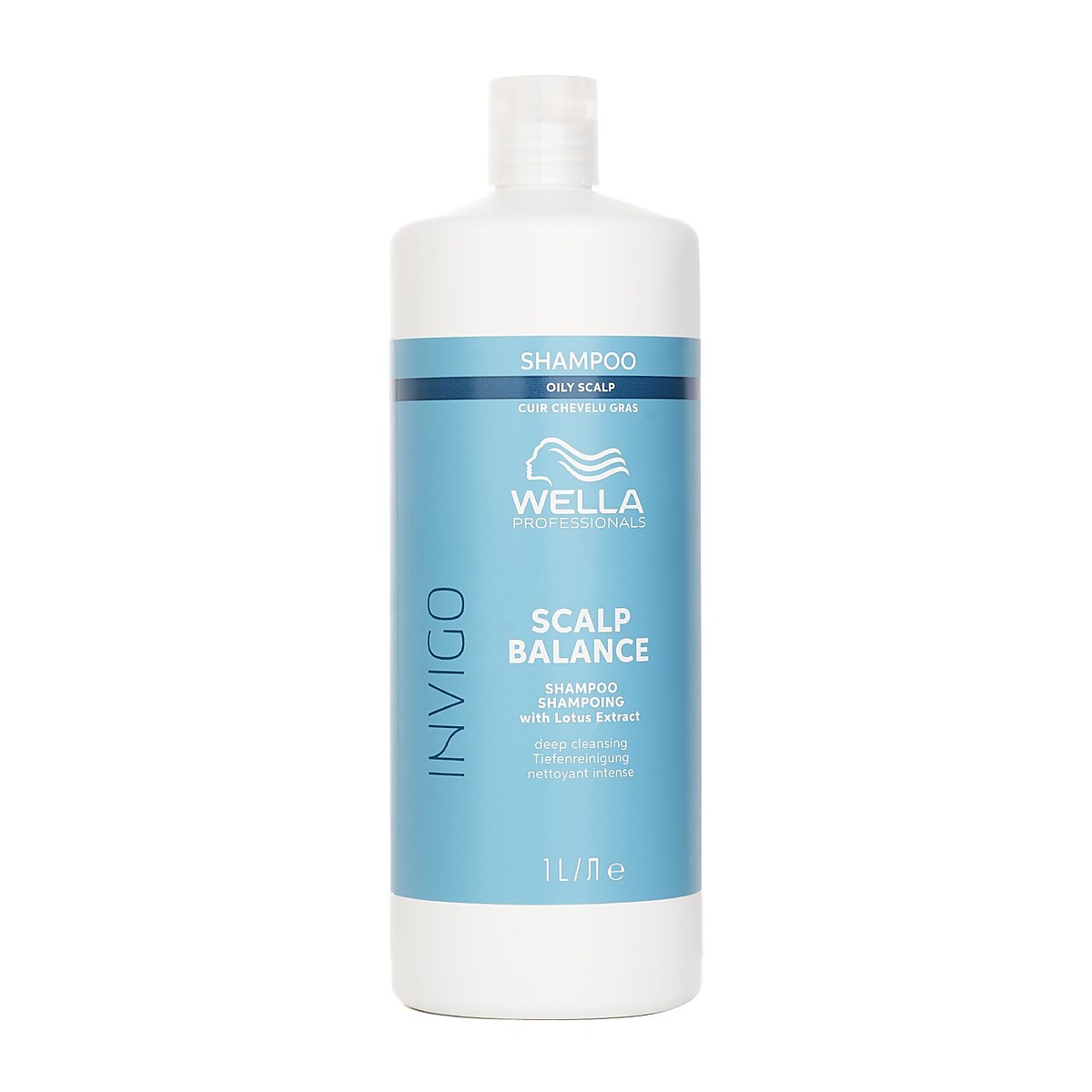 Wella Invigo Scalp Balance Shampoo With Lotus Extract Oily Scalp 1000ml