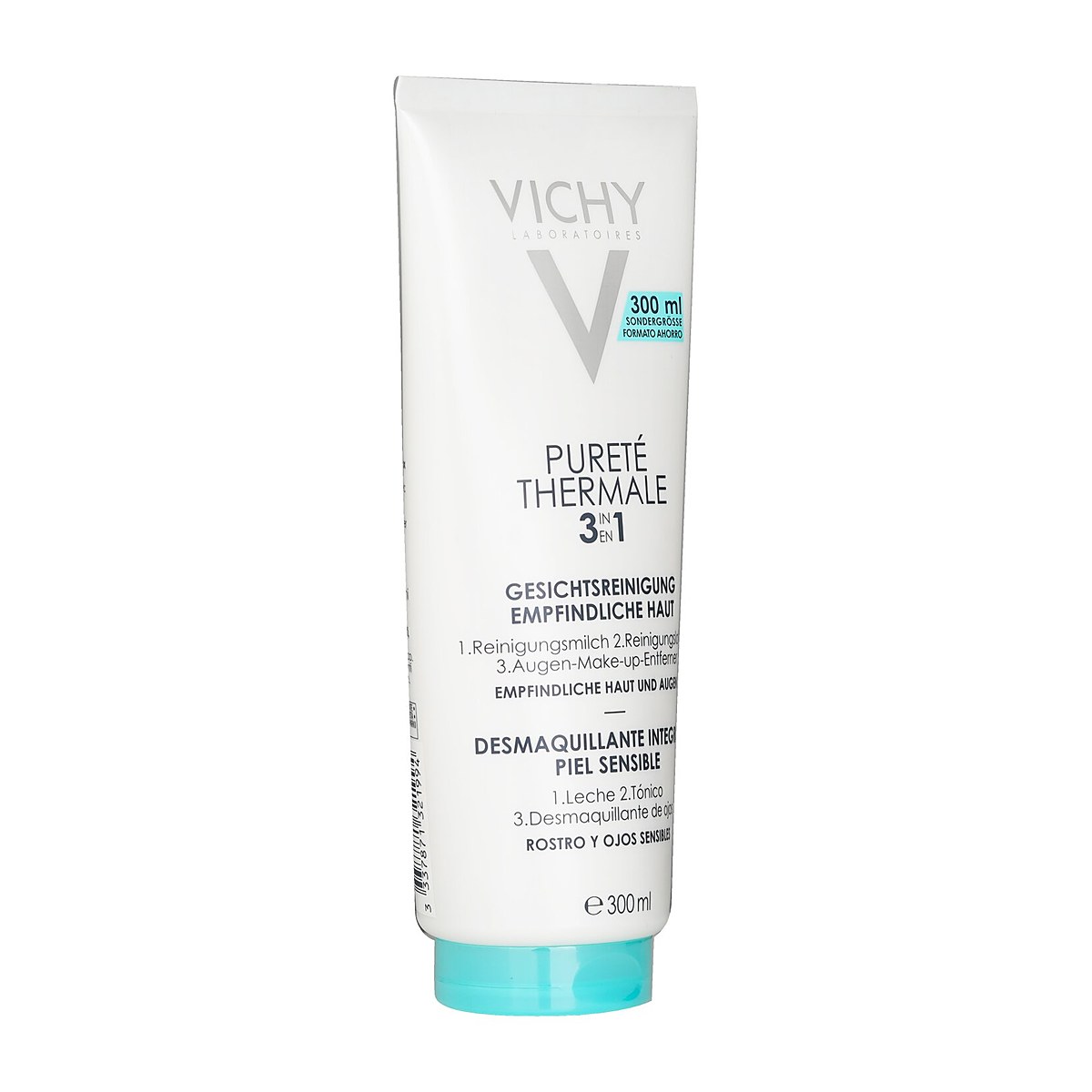 Vichy 溫和鎮靜3合1卸妝潔面凝膠 (敏感肌膚) 300ml/10.1oz