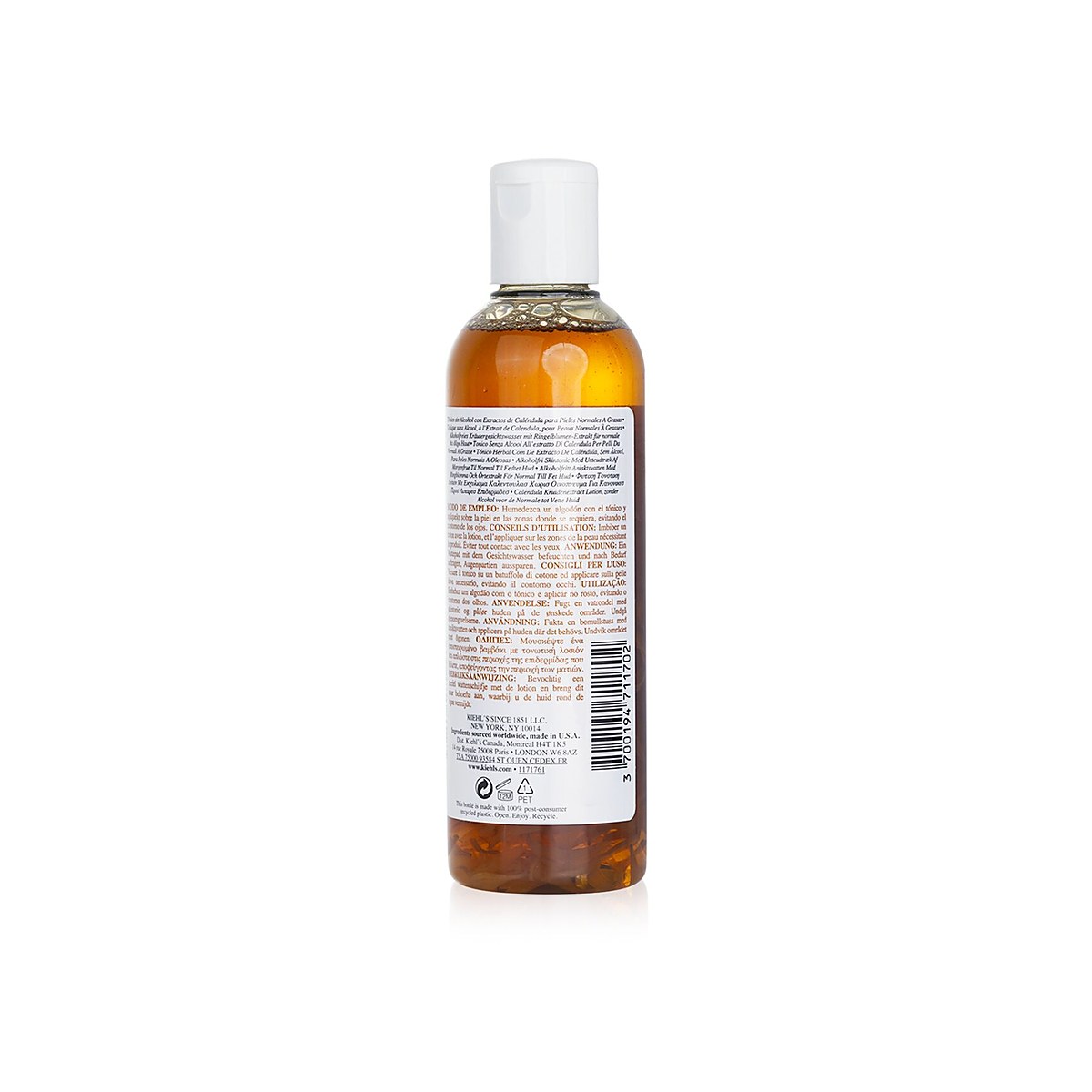Kiehl's 金盞花植物精華爽膚水 無酒精成份 (中性至油性皮膚) 250ml/8.4oz