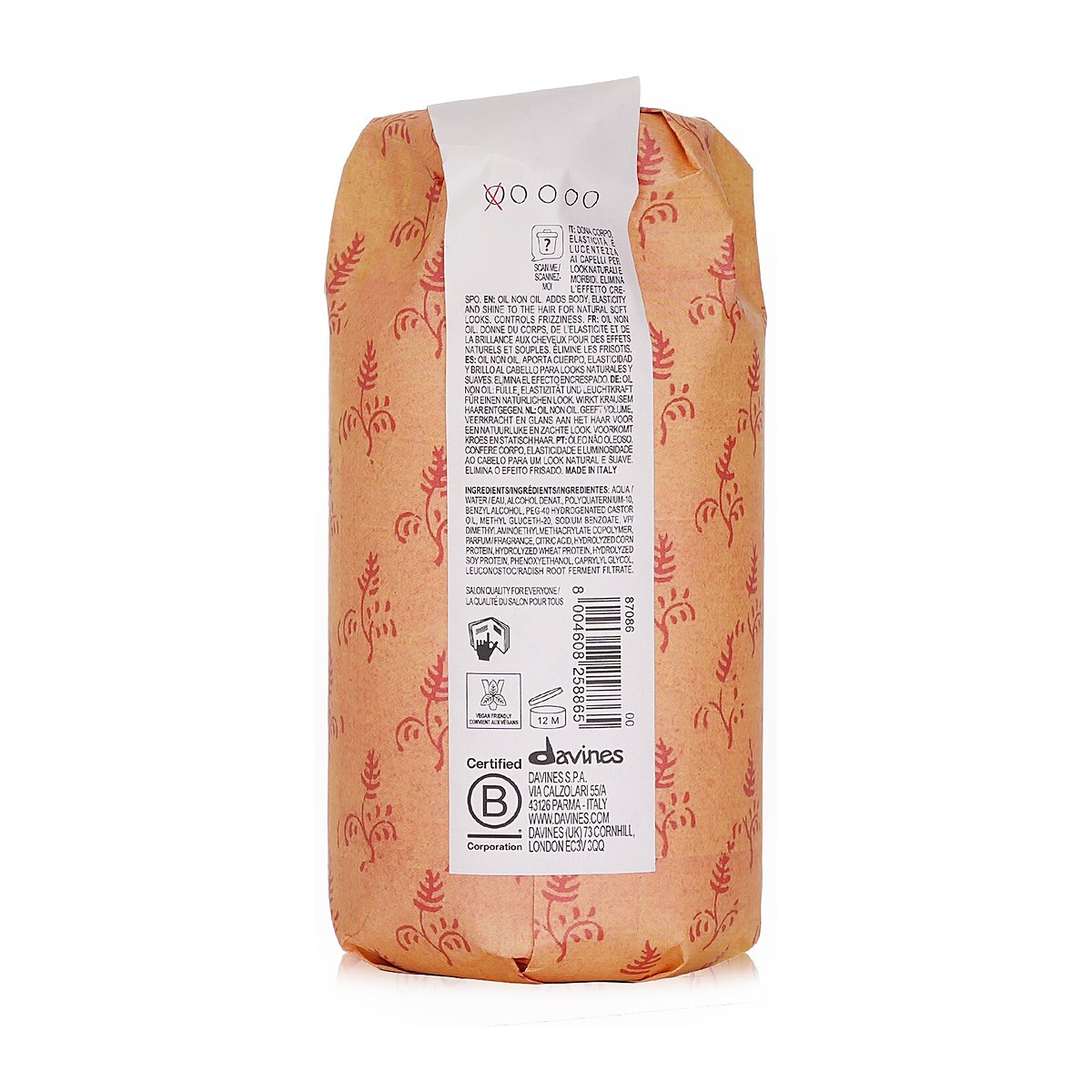 Davines More Inside This Is An Oil Non Oil (Textura Natual) 250ml/8.45oz