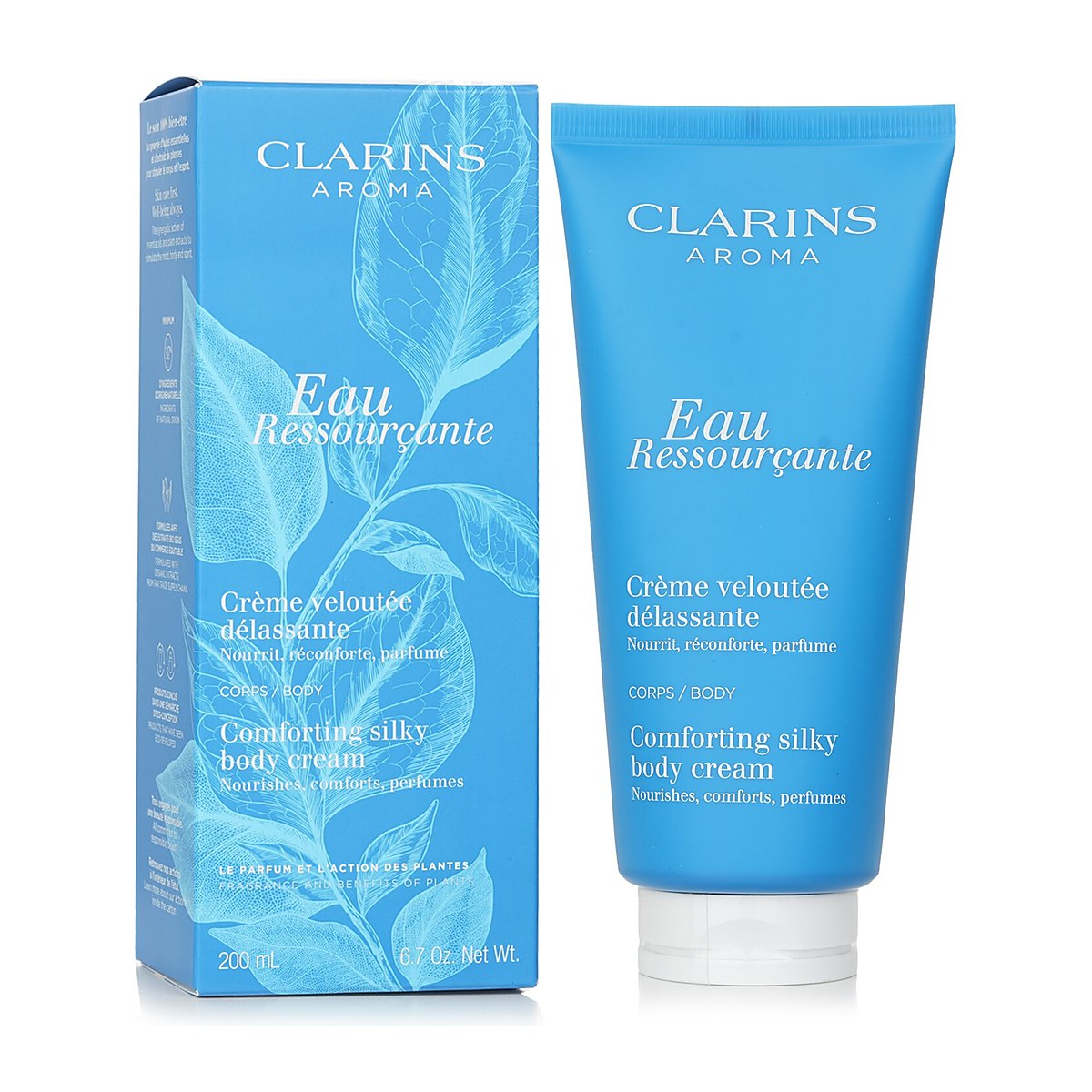 Clarins 오 레수르칸테 위로하는 실크 바디 크림 200ml/6.7oz