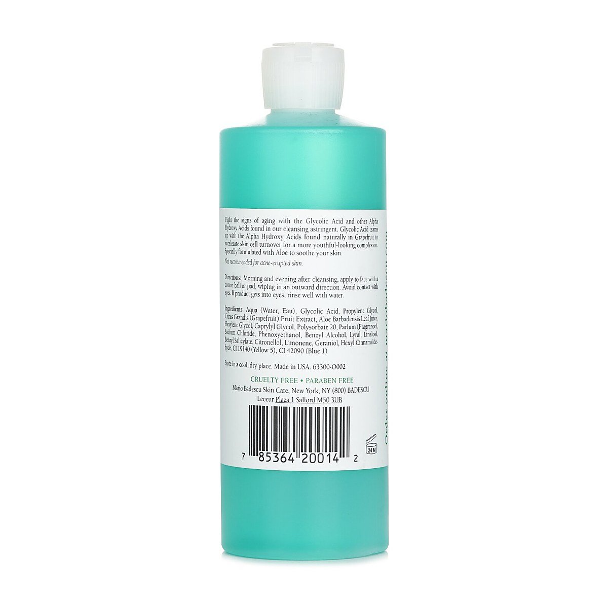 Mario Badescu Glycolic Grapefruit Cleansing Lotion - For Combination/ Oily Skin Types 472ml/16oz