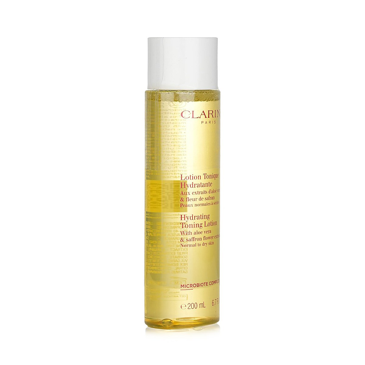 Clarins غسول موحد مرطب بالألوفيرا ومستخلص زهر الزعفران - للبشرة العادية إلى الجافة 200ml/6.7oz