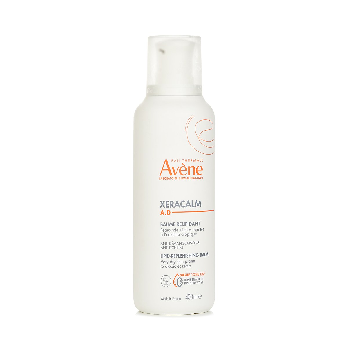 Avene XeraCalm A.D Lipid-Replenishing Balm - For Very Dry Skin Prone to Atopic Dermatitis or Itching(Random Packing) 400ml/13.5oz