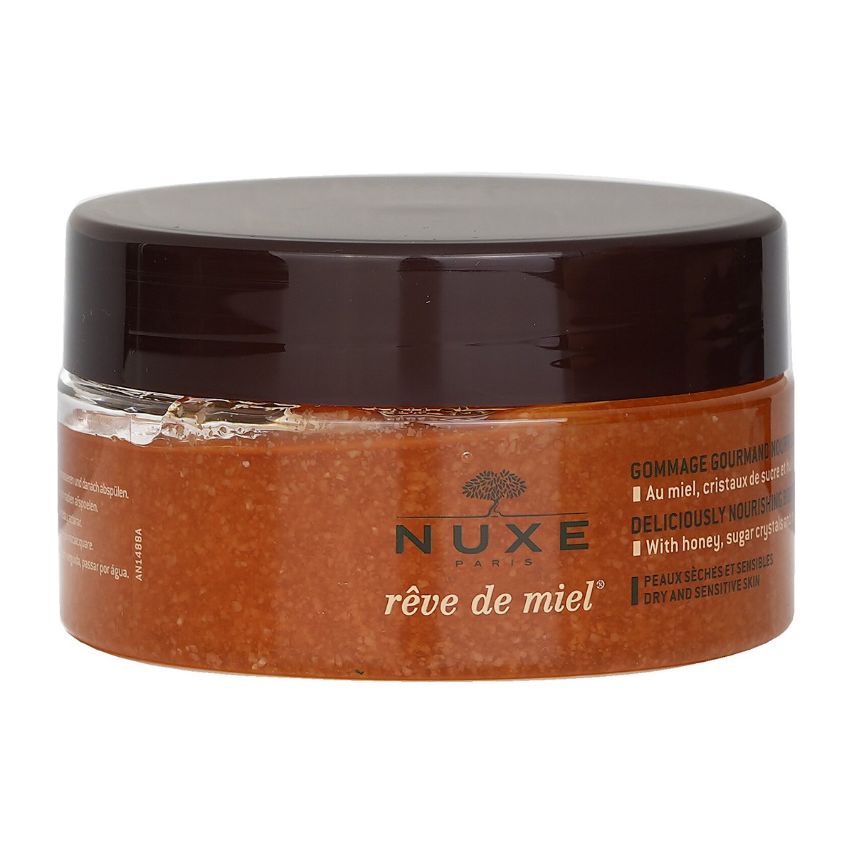 Nuxe Reve De Miel Lahodně vyživuj&iacute;c&iacute; tělov&yacute; peeling &ndash; pro suchou a citlivou pokožku 175ml/6.7oz