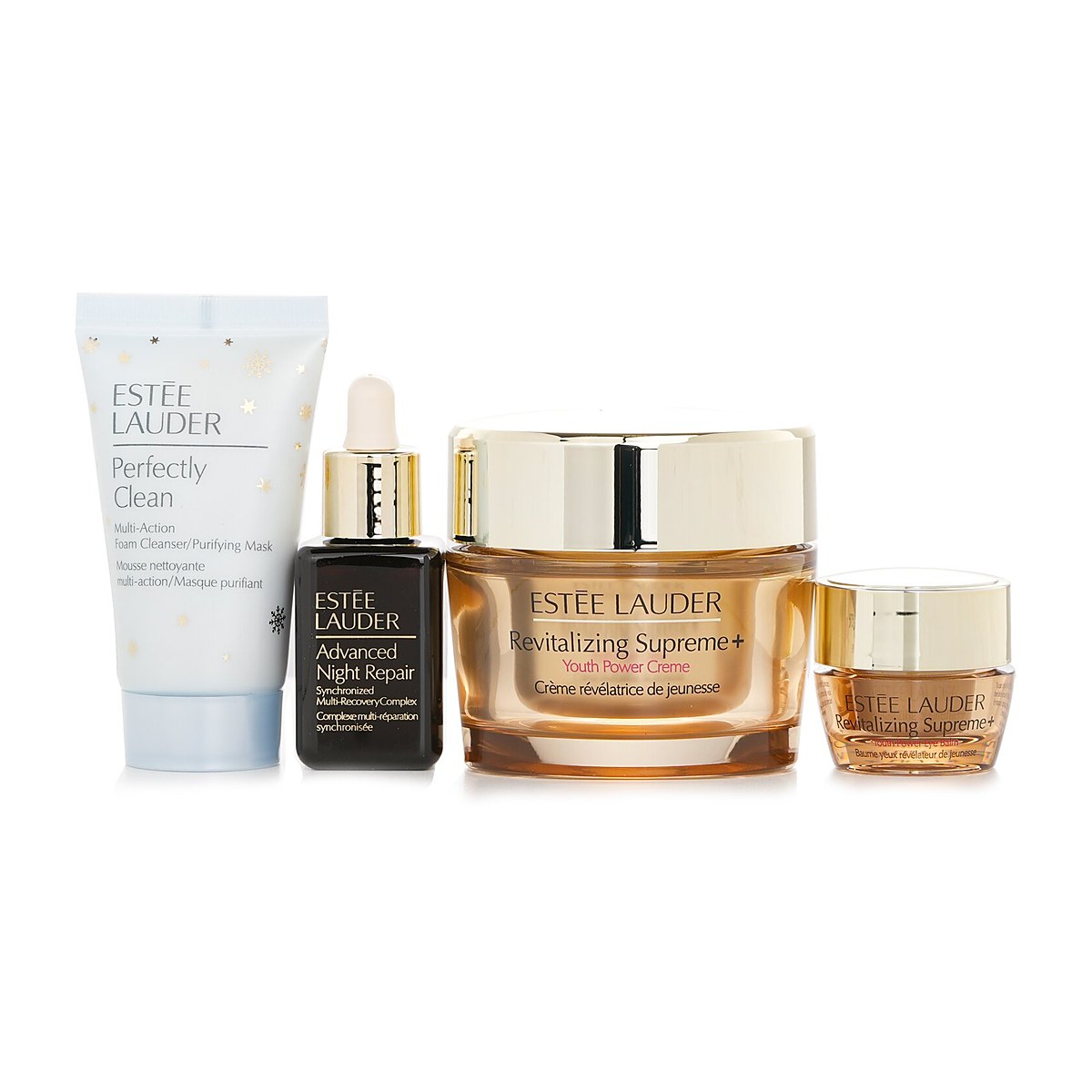 Estee Lauder 紧致提拉奇迹礼盒:洁面泡沫+ANR精华+面霜+晚霜 4pcs