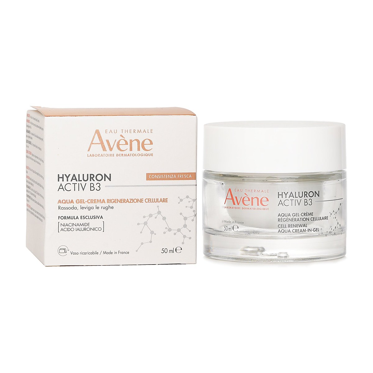 Avene Hyaluron Activ B3 Aqua Cell Renewal Aqua Cream In Gel 50ml