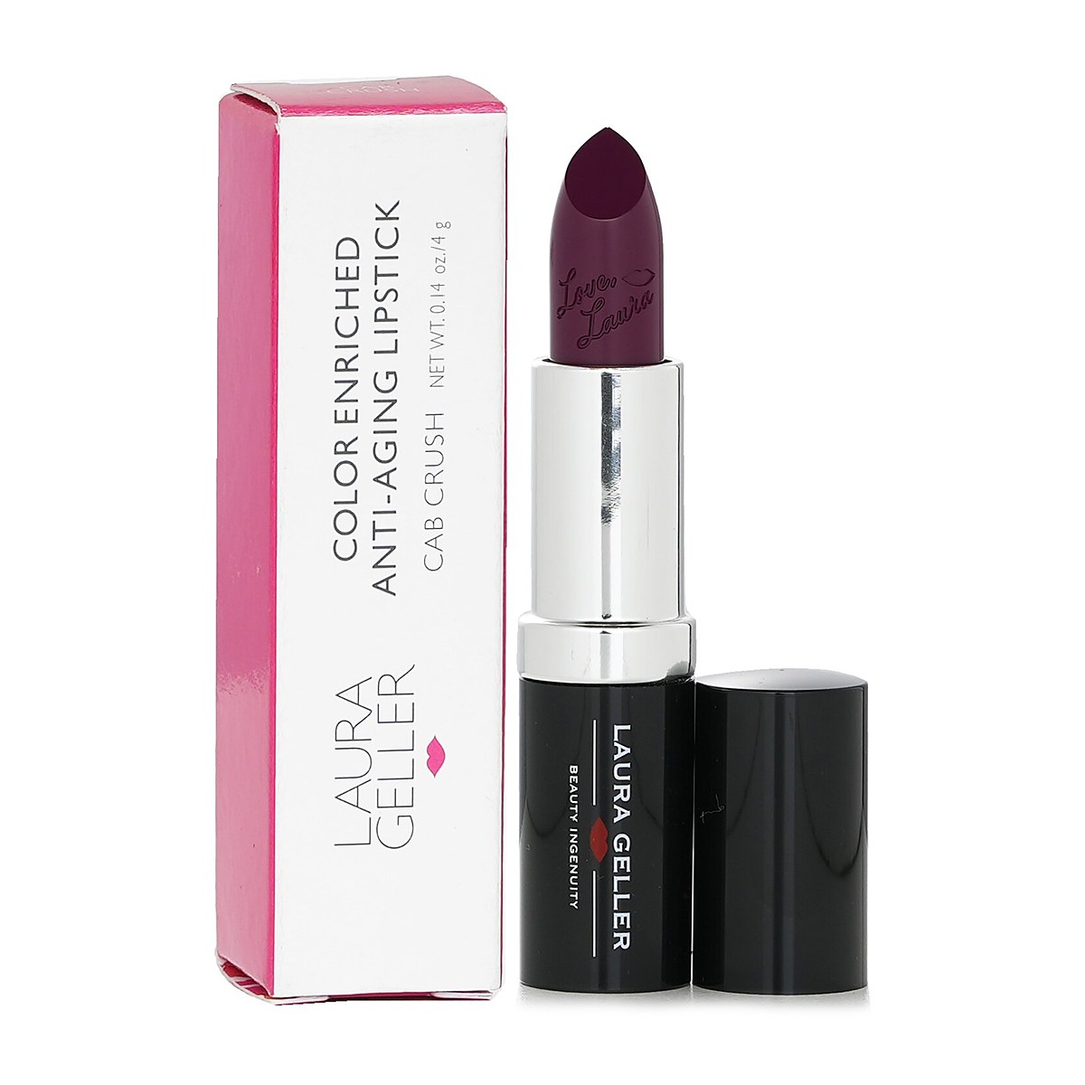 Laura Geller 컬러 엔리치드 안티 에이징 립스틱 캡 크러쉬 4g/0.14oz