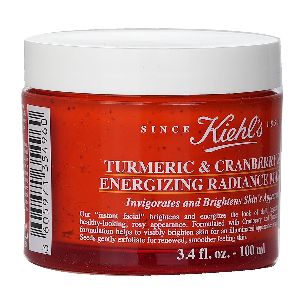 Kiehl's Turmeric & Cranberry Seed Energizing Radiance Masque 100ml/3.4oz