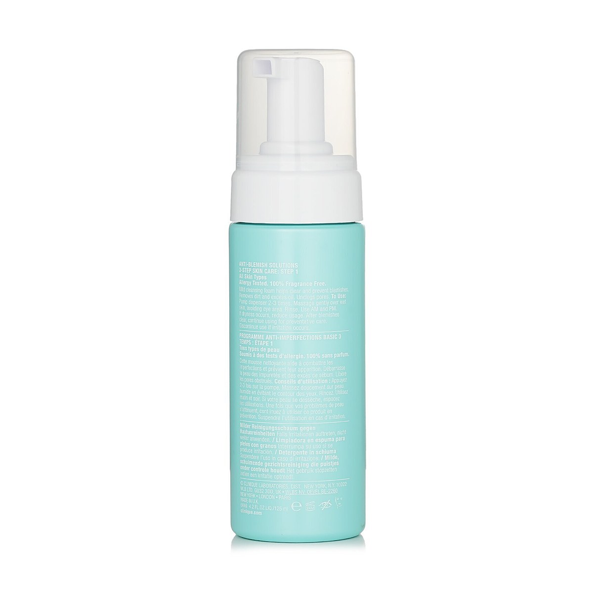 Clinique Anti-Blemish Solutions &Alpha;&phi;&rho;ό&sigmaf; &Kappa;&alpha;&theta;&alpha;&rho;&iota;&sigma;&mu;&omicron;ύ (Ό&lambda;&omicron;&iota; &Omicron;&iota; &Tau;ύ&pi;&omicron;&iota; &Epsilon;&pi;&iota;&delta;&epsilon;&rho;&mu;ί&delta;&alpha;&sigmaf;) 125ml/4.2oz